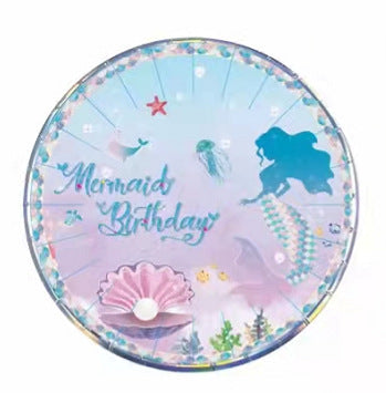 Mermaid Party Decorations Birthday Party Decorations Tableware