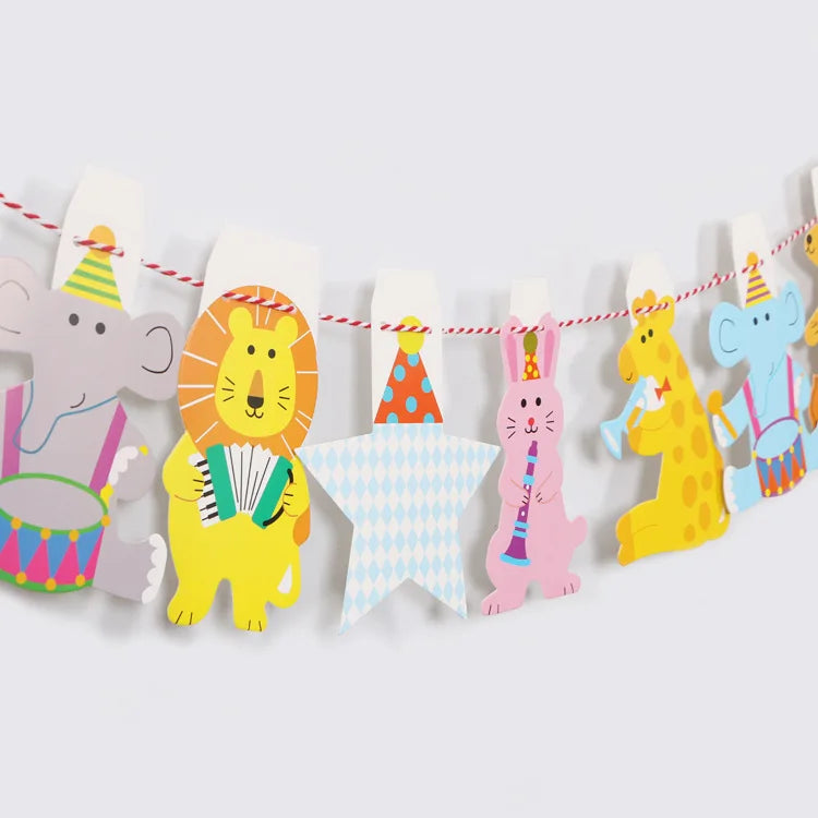 NEW Happy Birthday Banner Bunting Flag Party Decoration