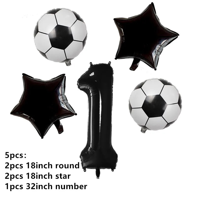 108x180cm Football Soccer Tablecloth Birthday Party Disposable Tableware