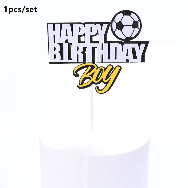 108x180cm Football Soccer Tablecloth Birthday Party Disposable Tableware