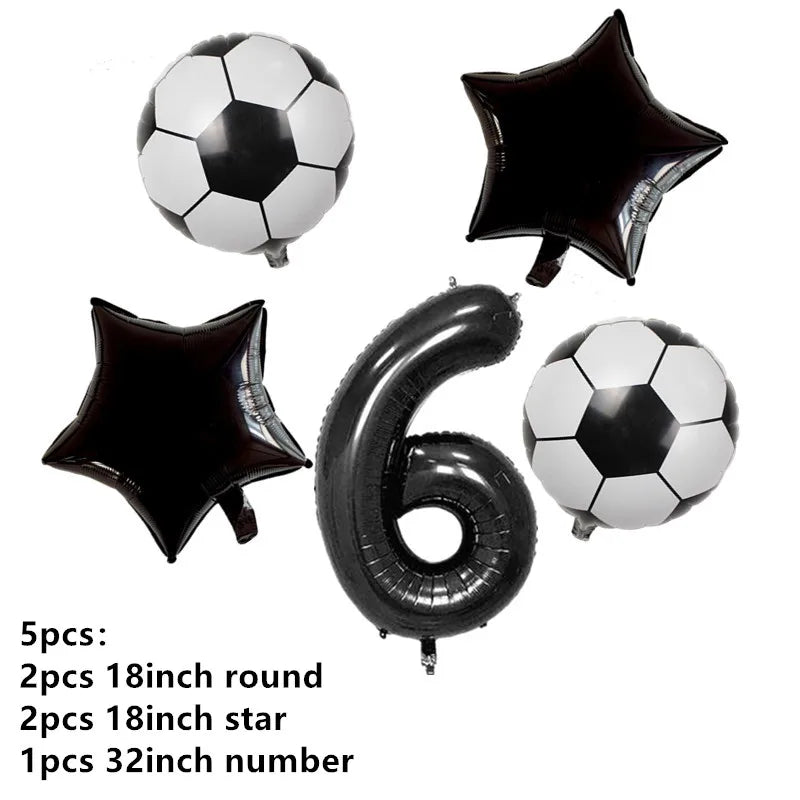 108x180cm Football Soccer Tablecloth Birthday Party Disposable Tableware