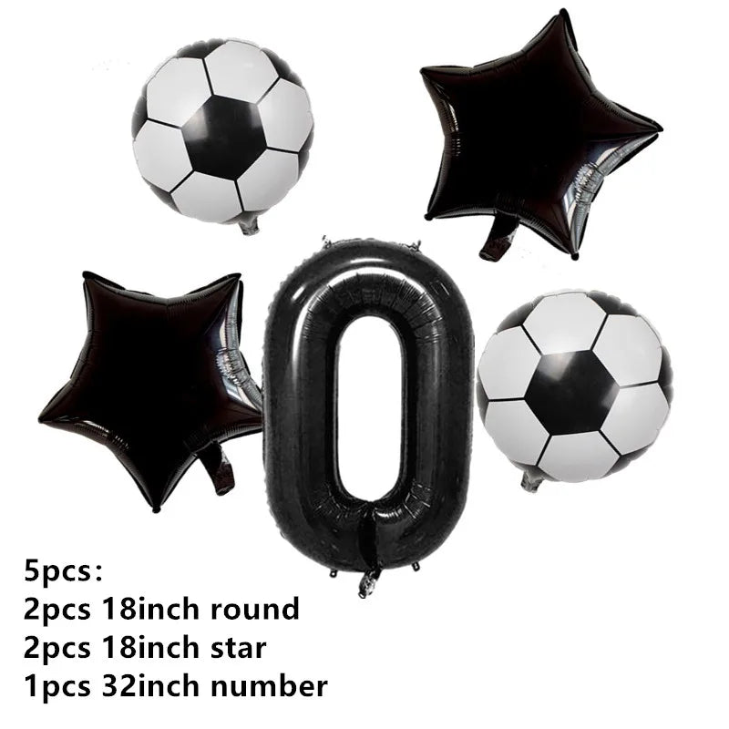 108x180cm Football Soccer Tablecloth Birthday Party Disposable Tableware