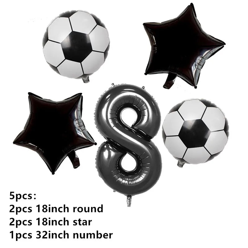 108x180cm Football Soccer Tablecloth Birthday Party Disposable Tableware