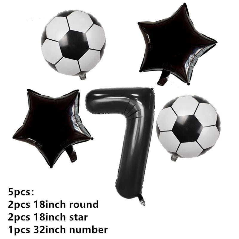 108x180cm Football Soccer Tablecloth Birthday Party Disposable Tableware