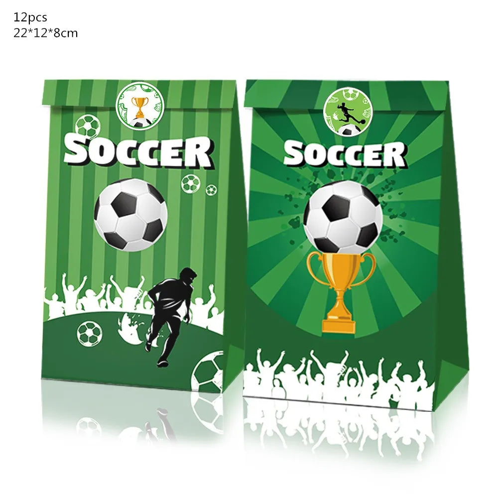 108x180cm Football Soccer Tablecloth Birthday Party Disposable Tableware