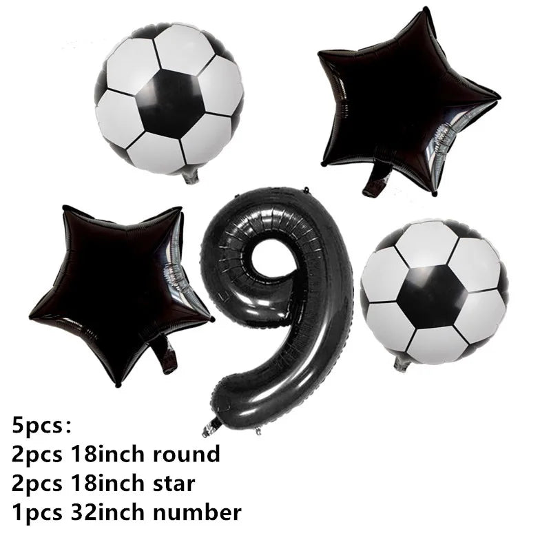 108x180cm Football Soccer Tablecloth Birthday Party Disposable Tableware
