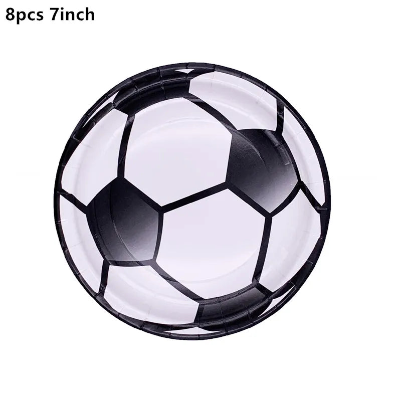108x180cm Football Soccer Tablecloth Birthday Party Disposable Tableware